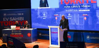 Diyarbakır'da 'Yüzyılın Konut Projesi' kapsamında yapılacak konutların kurası çekildi