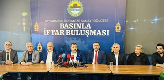 Diyarbakır OSB Başkanı Fidan iftarda gazetecilerle buluştu