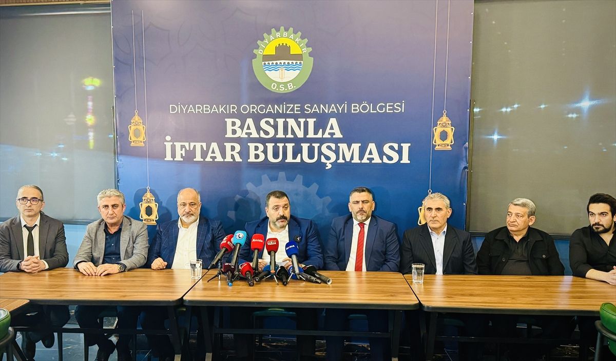 Diyarbakır OSB Başkanı Fidan iftarda gazetecilerle buluştu