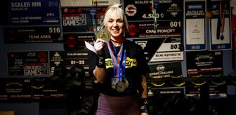 Dövüş sporlarının 'madalya avcısı' Tebaa Onar, crossfit branşında da başarıya doymuyor