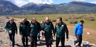 DSİ Genel Müdür Yardımcısı Ekinci Beyşehir ve Derebucak'ta incelemelerde bulundu