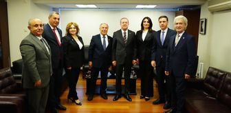 DSP Genel Merkezi'nde siyasi partiler arası bayramlaşma