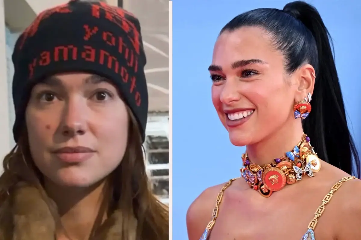 Dua Lipa'nın makyajsız görüntüsü şaşırttı