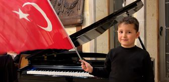 Düzce'de İstiklal Marşı'nın kabulünün 105. yılında yapılan sosyal deney duygulandırdı