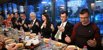 Edirne Belediye Başkanı Gencan, basın mensuplarıyla iftarda bir araya geldi