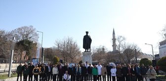 Edirne'de 14 Mart Tıp Bayramı dolayısıyla tören düzenlendi