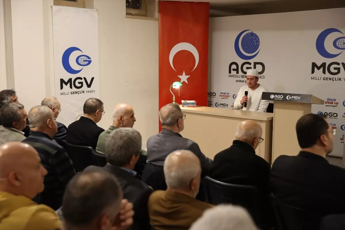 Edirne'de eski başbakanlardan merhum Erbakan anıldı