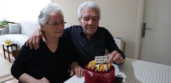 Edirne'de 'koca çınarlar' 60 yıllık evliliğin sırrını paylaştı