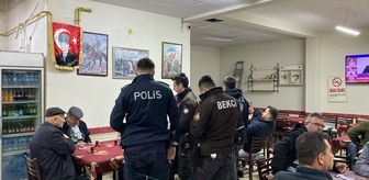 Edirne'de kumar, tombala ve yasa dışı bahis denetimi yapıldı