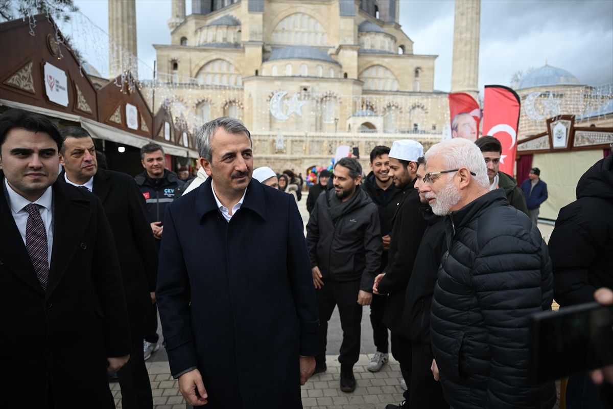 Edirne'de kurulan "Ramazan Sokağı"na yoğun ilgi