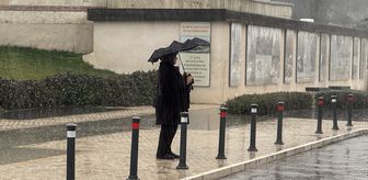 Edirne'de sağanak etkili oldu