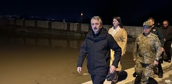 Edirne'de taşkın riski nedeniyle Tunca Köprüsü trafiğe kapatılacak
