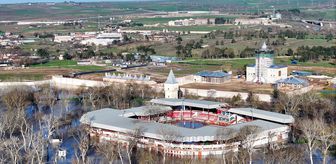 Edirne'de taşkın yapan nehirlerin debileri düşüyor