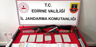 Edirne'de tefecilik operasyonunda 4 zanlı tutuklandı