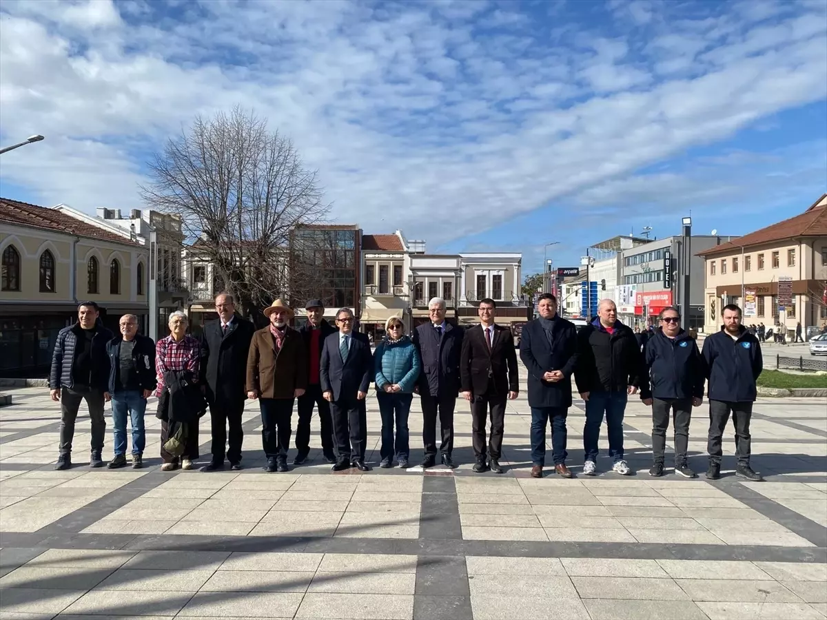 Edirne'de Türk Hava Kurumunun 101. yılı kutlandı