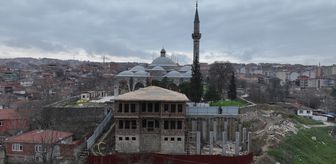 Edirne'deki Muradiye Mevlevihanesi'nin ihyasına yönelik çalışmalar sürüyor