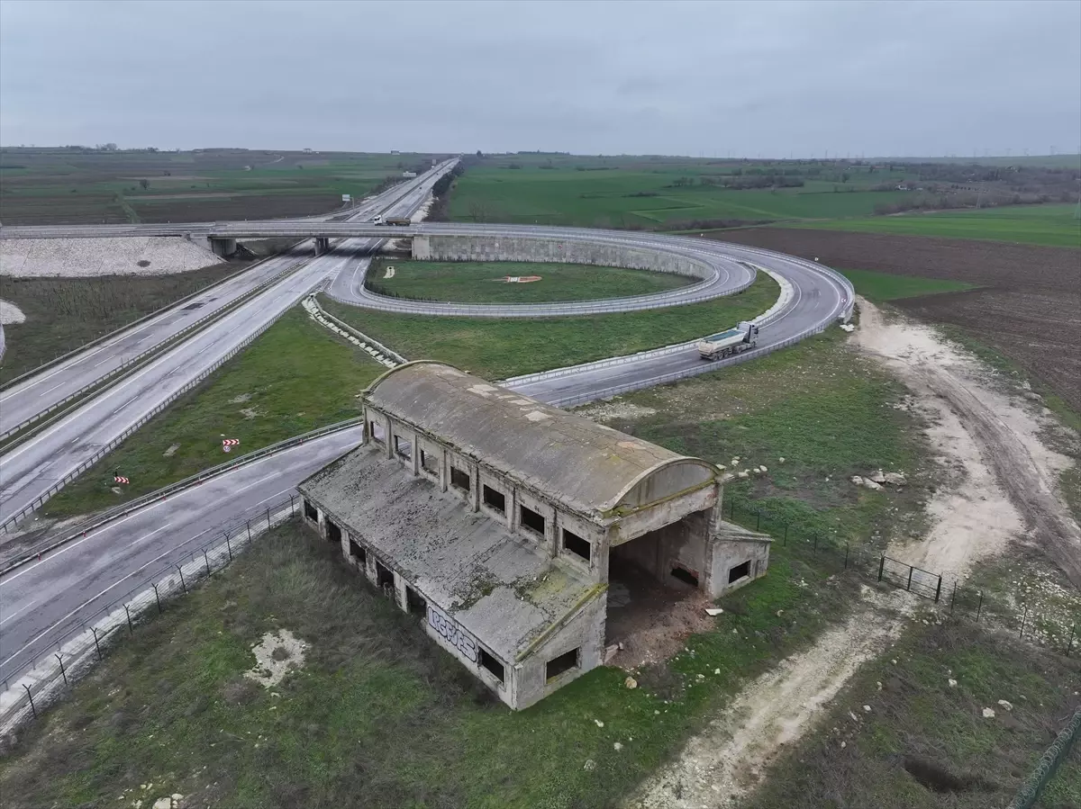 Edirne'deki tarihi balon hangarı Türk Havacılık Tarihi Müzesi olacak