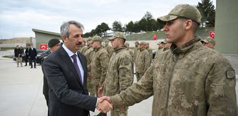 Edirne Valisi Sezer, sınır karakolundaki Mehmetçikle bayramlaştı