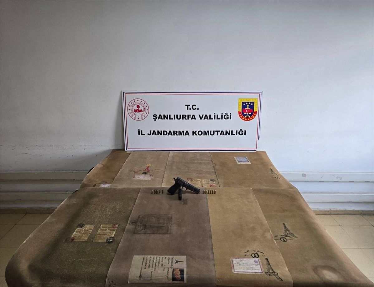 Şanlıurfa'da tarihi eser operasyonunda 4 şüpheli yakalandı