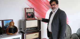 Eğitimcinin çalışır durumdaki nostalji radyoları kültürel hafızayı bugüne taşıyor