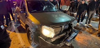 Elazığ'da otomobil ile SUV tipi araç çarpıştı, 3 kişi yaralandı