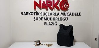 Elazığ'da uyuşturucu operasyonunda yakalanan şüpheli tutuklandı