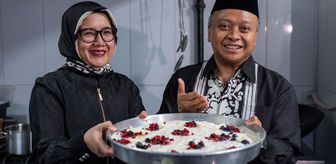 Endonezya'nın Ankara Büyükelçisi, iftar sofralarını süsleyen 'güllaç'ı ve ülkesinin 'kolak' tatlısını hazırladı