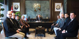 EPDAD heyetinden TOGÜ Rektörü Yılmaz'a ziyaret