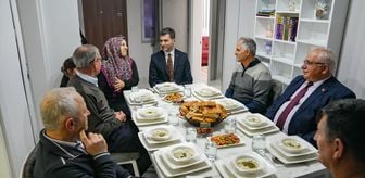 Erbaa Belediye Başkanı Karagöl'den yangın sonrası evi yenilenen aileye ziyaret