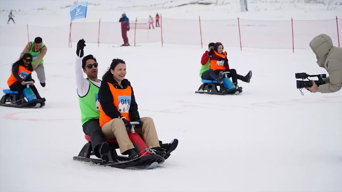 Erciyes'te eşler 'Artık çekilmez oldun' sloganıyla yarışacak