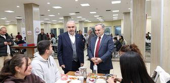 Erciyes Üniversitesi Rektörü Altun öğrencilerle iftarda buluştu