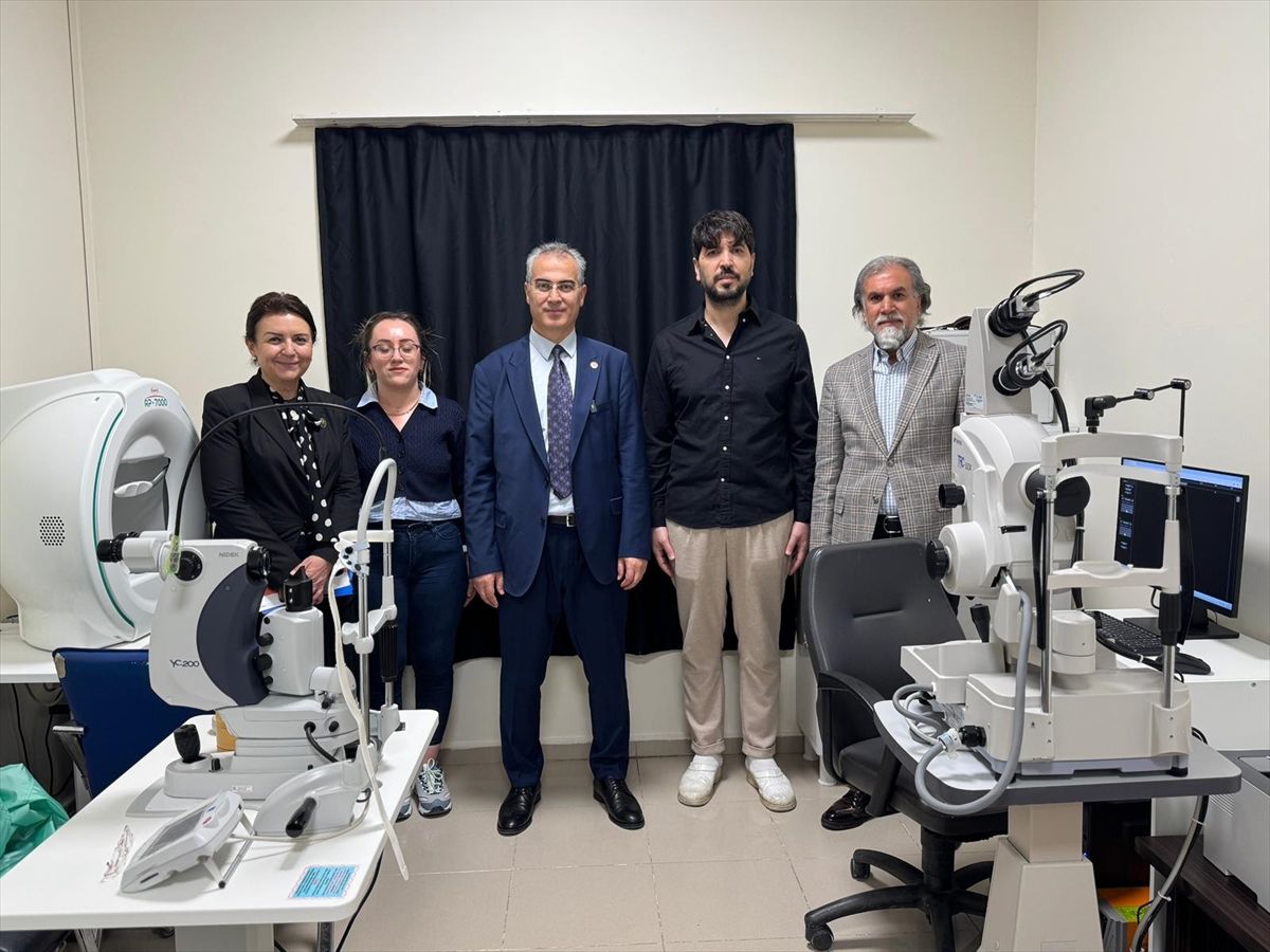 Ergani'de göz anjiyografi cihazı hizmete alındı