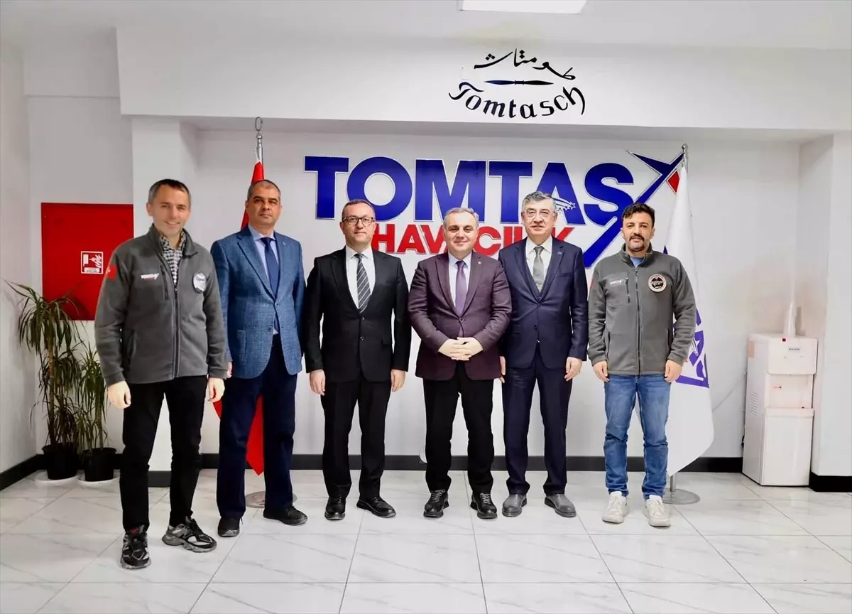 ERÜ Rektörü Altun, TOMTAŞ'ı ziyaret etti