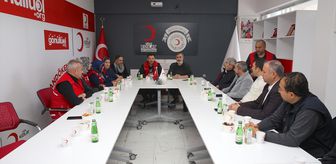 Erzurum'da kadınların kermes geliri Gazze için Kızılay'a bağışlandı