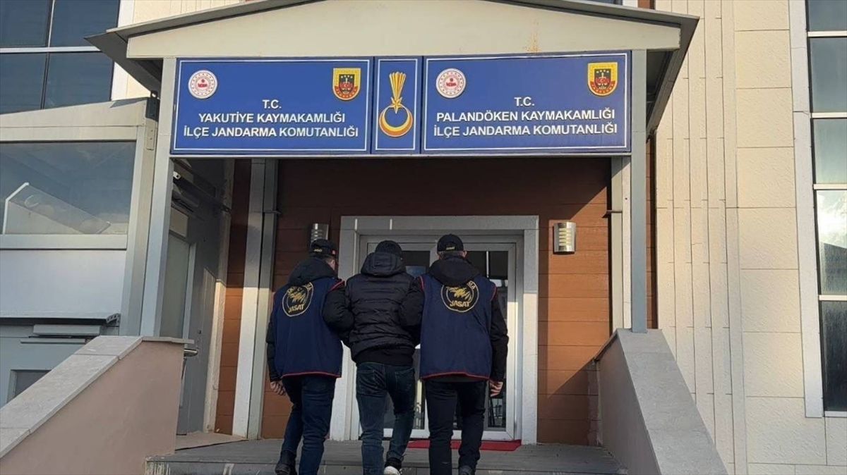 Erzurum'da kesinleşmiş hapis cezası bulunan 2 hükümlü yakalandı