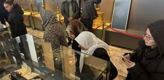 Erzurum'da Kutsal Emanetler Sergisi Yoğun İlgi Görüyor
