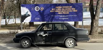 Erzurum'da otomobille çarpışan motosikletin sürücüsü ağır yaralandı