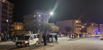 Erzurum'da zincirleme trafik kazasında 1 kişi yaralandı