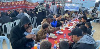 Esenler'den Gazze'ye iftar sofrası