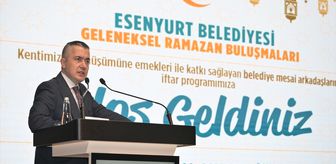Esenyurt Belediye Başkan Vekili Aksoy, belediye personeliyle iftarda buluştu