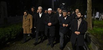 Eski başbakanlardan Necmettin Erbakan kabri başında anıldı
