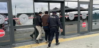 Eskişehir'de otobüs durağında uyuşturucu madde kullanan zanlı yakalandı