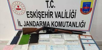 Eskişehir'de tefecilik yaptığı öne sürülen zanlı yakalandı