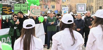 Eskişehir'de Yeşilay Haftası kapsamında farkındalık etkinliği düzenlendi