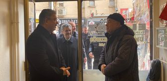 Eskişehir Valisi Erdinç Yılmaz esnaf ziyaretinde bulundu