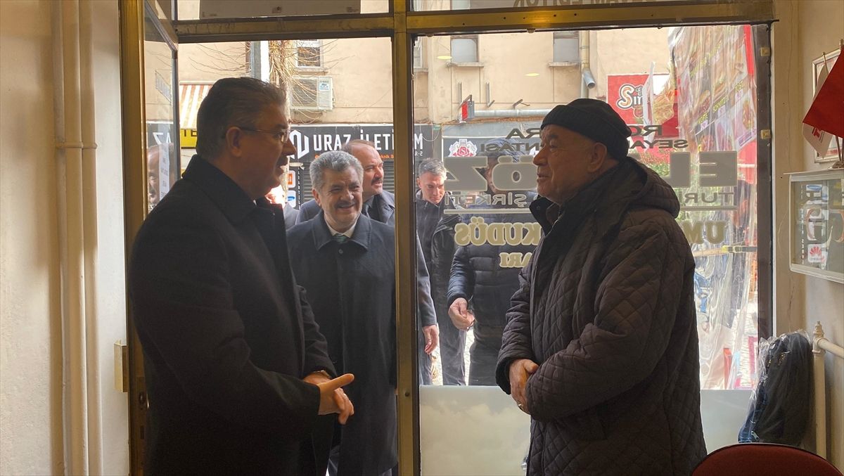 Eskişehir Valisi Erdinç Yılmaz esnaf ziyaretinde bulundu