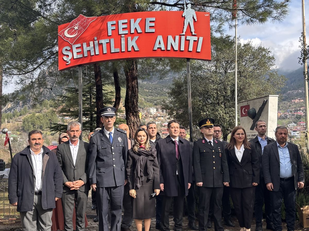 Feke ilçesinin düşman işgalinden kurtuluşunun 106. yıl dönümü kutlandı