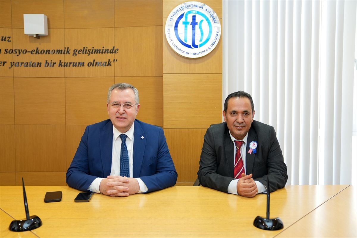 Fethiye Vergi Dairesi Müdürü Aktar, FTSO'yu ziyaret etti