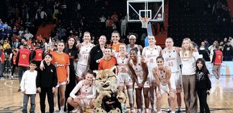 FIBA Kadınlar Avrupa Kupası yarı final rövanş maçında ÇİMSA ÇBK Mersin, sahasında Fransa'nın BLMA ekibini 86-60 yenerek finale yükseldi.