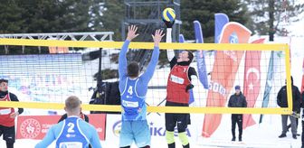 FIVB Kar Voleybolu Dünya Turu Uludağ, Bursa'da devam ediyor